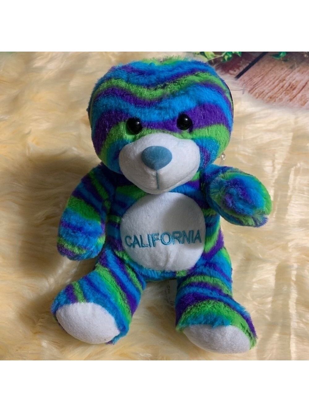 FIESTA CALIFONIA STUFF SOUVENIR TEDDY BEAR